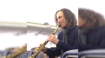 Sax Legend Kenny G. Blessed A Bunch Of Delta Passengers With An Impromptu Show