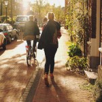 girl walking